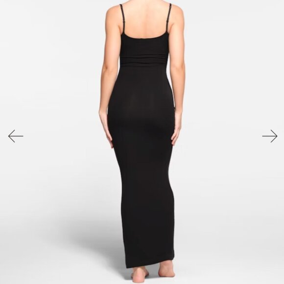 (NEW) SKIMS Double Lined Long Slip Dress (LIMITED EDITION) - Picture 3 of 5